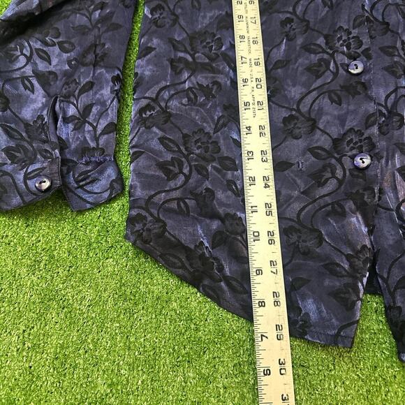 Vintage N Touch Floral Button-Up Shirt - Picture 2 of 5